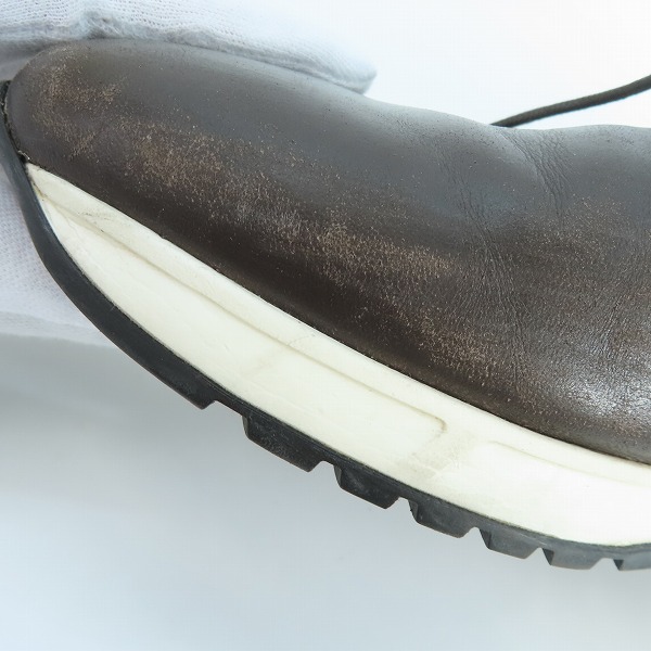 実際に弊社で買取させて頂いたARMANI COLLEZIONI/アルマーニコレッツォーニ チャッカ スニーカー 41の画像 8枚目