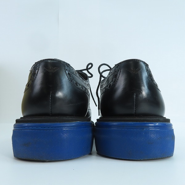 実際に弊社で買取させて頂いたEMPORIO ARMANI/エンポリオ アルマーニ ウイングチップ ドレスシューズ X4C381/6の画像 1枚目