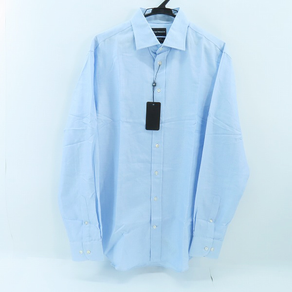 実際に弊社で買取させて頂いた【未使用】EMPORIO ARMANI/エンポリオアルマーニ  長袖シャツ 21CM8L 21C22/40