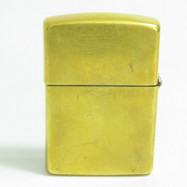 実際に弊社で買取させて頂いたZIPPO/ジッポー HARLEYDAVIDSON/ハーレーダビッドソン イーグルメタル貼り ゴールド/1992年製の画像 1枚目