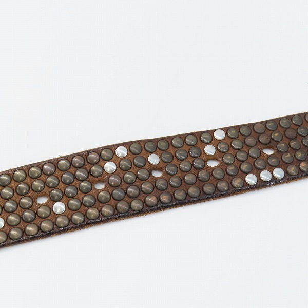 実際に弊社で買取させて頂いたHTC/エイチティーシー スタッズ ベルト 90/36の画像 8枚目