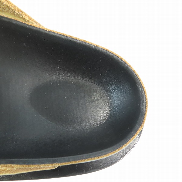 実際に弊社で買取させて頂いたJIL SANDER+×Birken stock/ジルサンダー プラス×ビルケンシュトック レザーサンダル/JPYT860003/42の画像 7枚目