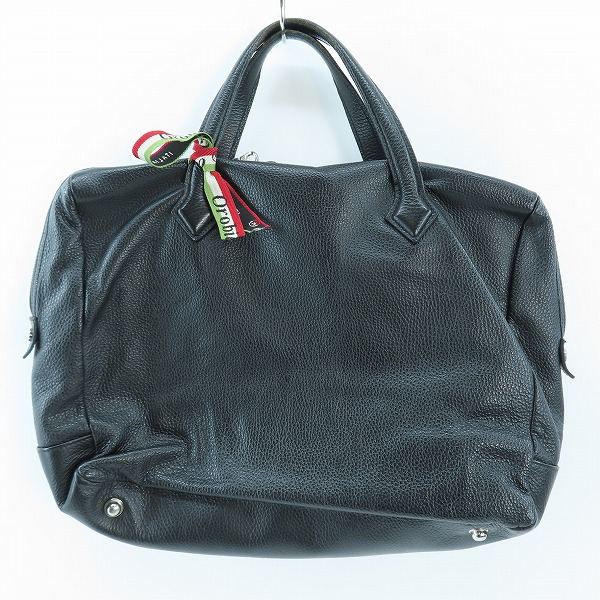 実際に弊社で買取させて頂いたOrobianco/オロビアンコ レザー ブリーフケース ビジネスバッグの画像 1枚目