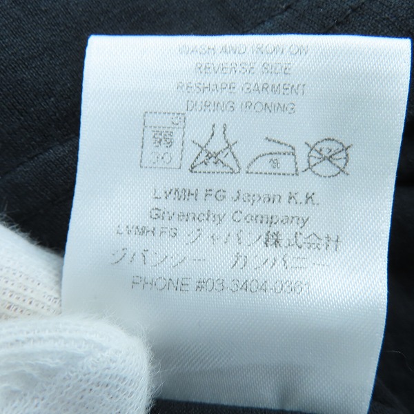 実際に弊社で買取させて頂いたGIVENCHY/ジバンシィ I FEEL LOVE PRINT SHORT SLEEVES 半袖Tシャツ 15J 7136 651/Sの画像 5枚目