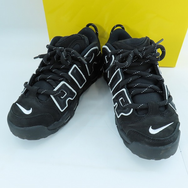 実際に弊社で買取させて頂いたNIKE×AMBUSH/ナイキ×アンブッシュ AIR MORE UP TEMPO LOW SP/エアモアアップテンポ ロー ブラック FB1299-001/28.0