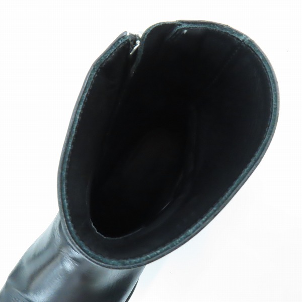 実際に弊社で買取させて頂いたSAINT LAURENT PARIS/サンローランパリ ハーネス ストラップ サイドジップ リングブーツ/26.5の画像 4枚目