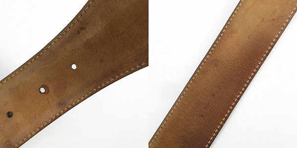 実際に弊社で買取させて頂いたGUCCI/グッチ インターロッキングG ベルト 114876の画像 8枚目