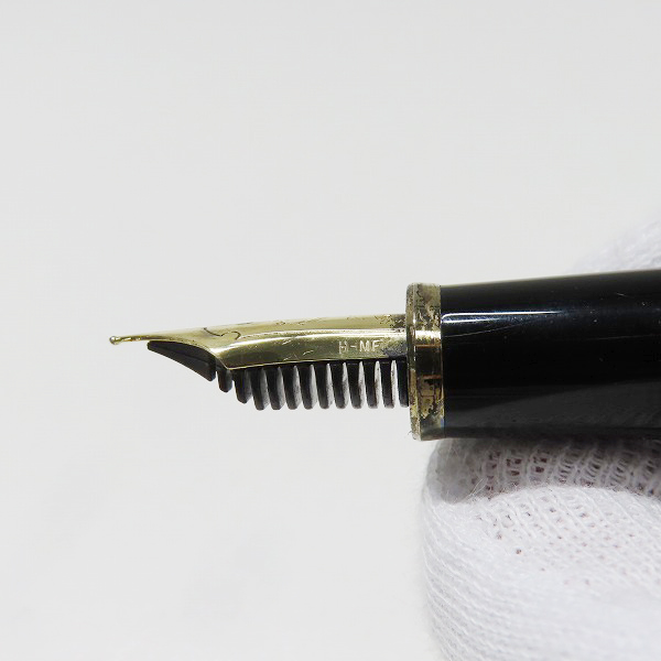 実際に弊社で買取させて頂いたSAILOR/セーラー PROFIT/プロフィット ペン先刻印 21K H-MF 万年筆の画像 3枚目
