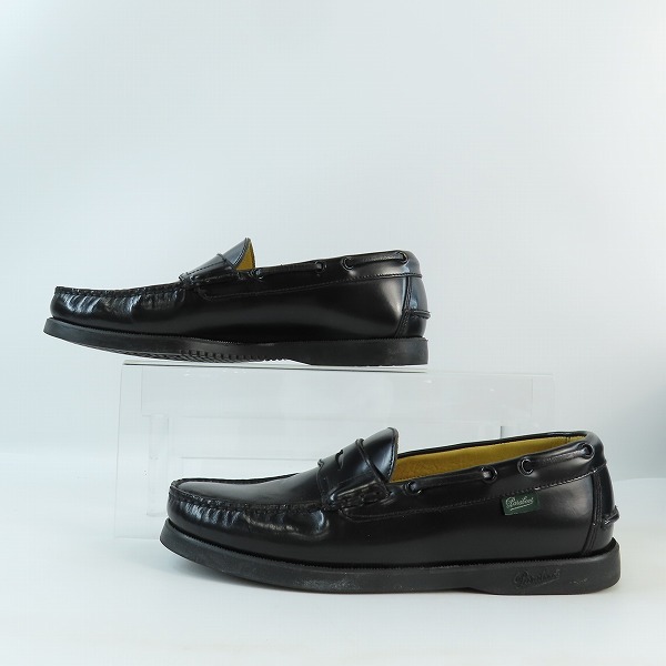 実際に弊社で買取させて頂いたParaboot/パラブーツ BEAMS/ビームス 別注 CORSICA MARINE デッキシューズ/ローファー 1117/6.5の画像 3枚目