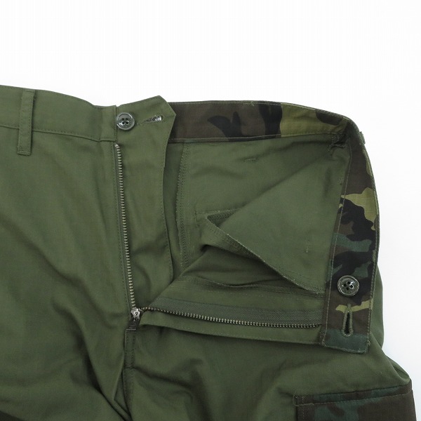 実際に弊社で買取させて頂いたWTAPS/ダブルタップス 21AW JUNGLE STOCK TROUSERS カーゴパンツ 212WVDT-PTM03/02/2の画像 8枚目