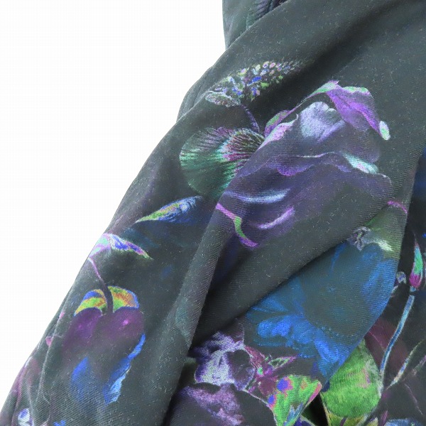 実際に弊社で買取させて頂いたLAD MUSICIAN/ラッドミュージシャン STANDARD 1B JACKET/スタンダード テーラードジャケット 花柄 パープル系 2219-311/42の画像 6枚目