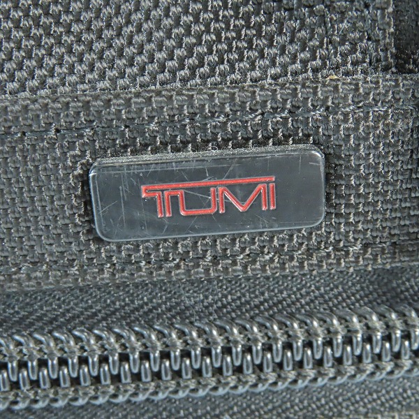 実際に弊社で買取させて頂いたTUMI/トゥミ トールウィールドインターナショナルブリーフ キャリーケース アルファ ブラック 26126DHの画像 5枚目