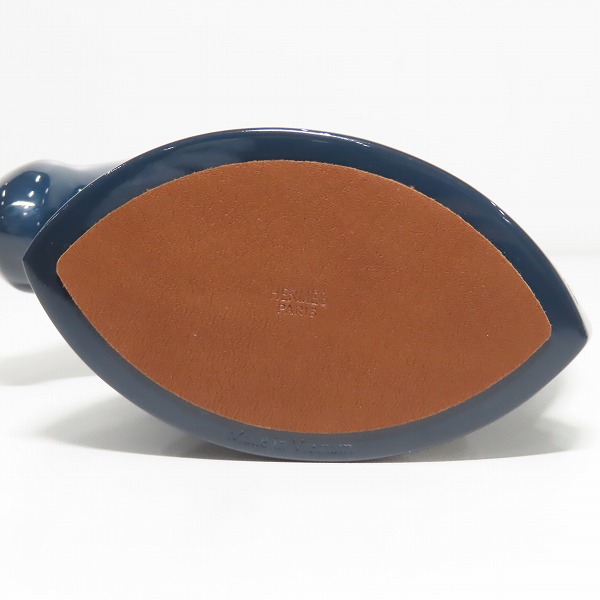 実際に弊社で買取させて頂いたHERMES/エルメス サマルカンド ペーパーウェイト 置物 オブジェ ネイビー系の画像 4枚目