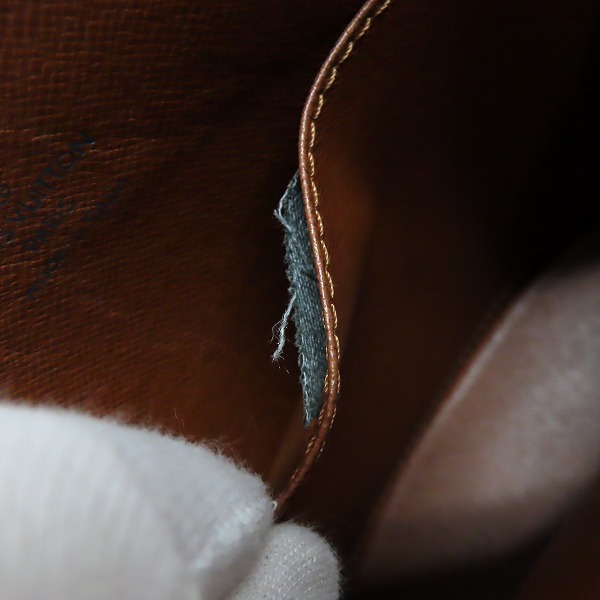 実際に弊社で買取させて頂いたLOUIS VUITTON/ルイヴィトン ドルーオ ショルダーバッグ モノグラム M51290の画像 7枚目