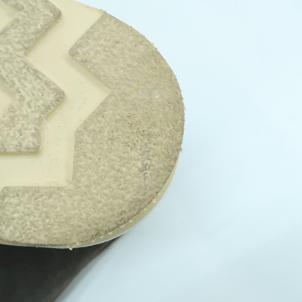 実際に弊社で買取させて頂いたKAZUYUKI KUMAGAI ATTACHMENT/カズユキクマガイ アタッチメント レザー スエード ブーツ ダークグレー AA22-419/41の画像 7枚目