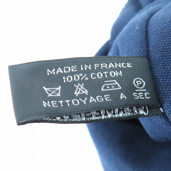 実際に弊社で買取させて頂いたHERMES/エルメス エールライン コットン トートバッグ/ハンドバッグの画像 5枚目