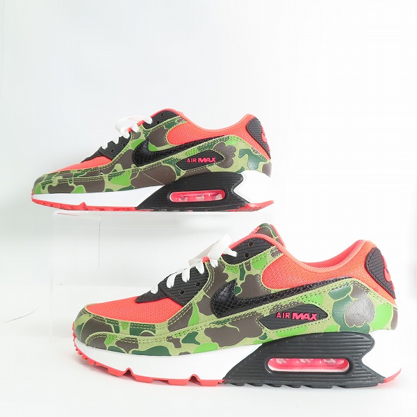 実際に弊社で買取させて頂いたNIKE×atmos/ナイキ×アトモス AIR MAX 90 SP REVERSE DUCK CAMO/リバース ダック カモ CW6024-600/29の画像 3枚目