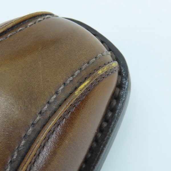 実際に弊社で買取させて頂いたREGAL/リーガル ビークトウスワールモンク レザーシューズ 04AR/26.0の画像 7枚目