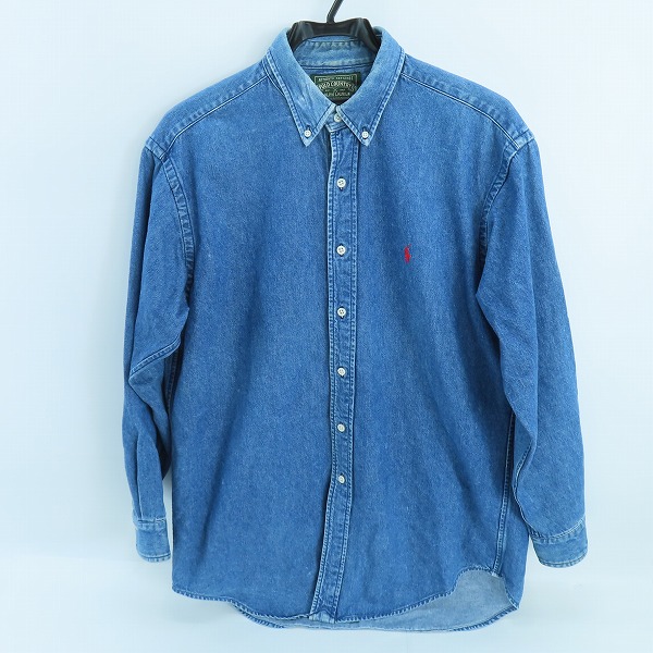 実際に弊社で買取させて頂いたPOLO RALPH LAUREN COUNTRY/ポロラルフローレンカントリー ヴィンテージ デニムシャツ/M 