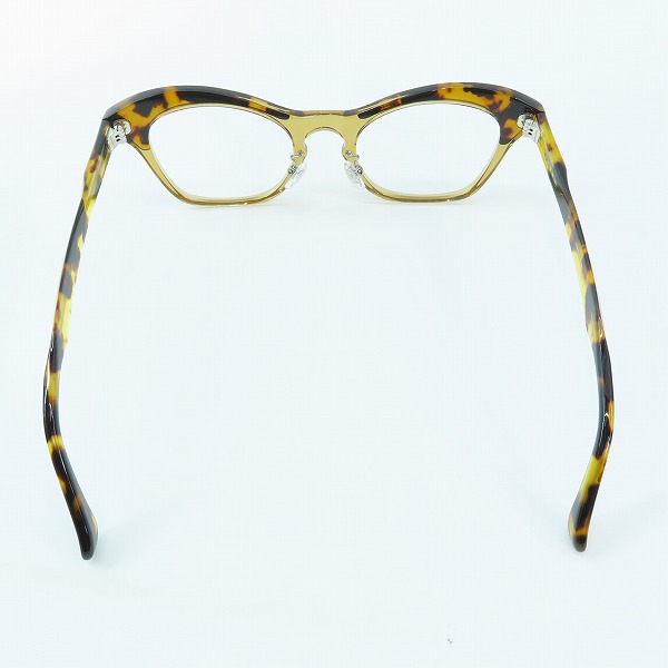 実際に弊社で買取させて頂いた白山眼鏡店/ハクサンガンキョウテン MEL'S TWO-TONE/ツートーン アイウェア/眼鏡フレームの画像 2枚目