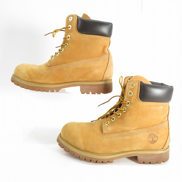 実際に弊社で買取させて頂いたTimberland/ティンバーランド プレミアム 6インチ ウォータープルーフ ブーツ 10061/8Wの画像 3枚目