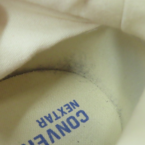 実際に弊社で買取させて頂いたCONVERSE/コンバース NEXTAR110 HI ハイカットスニーカー 32765012 27.5の画像 7枚目
