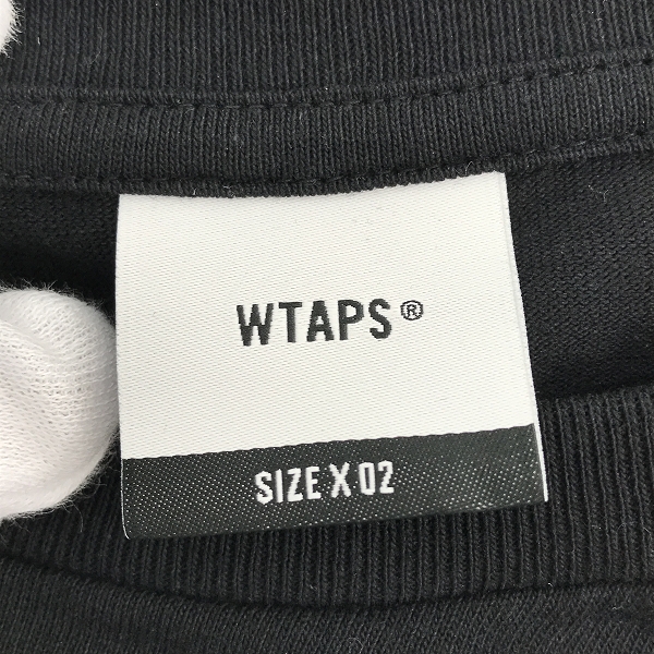 実際に弊社で買取させて頂いたWTAPS/ダブルタップス【23AW】QUAKE コットン ロンT 232ATDT-LTM01S/2の画像 2枚目