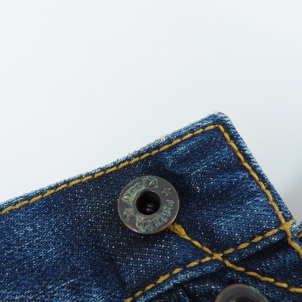 実際に弊社で買取させて頂いたDeeTA /ディータ ダーメージリペア デニムパンツ DTA-004D/30の画像 6枚目