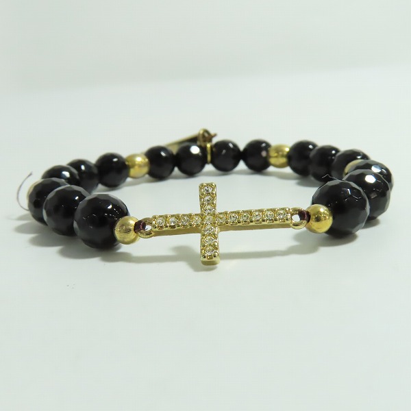 実際に弊社で買取させて頂いたMoonage Devilment/ムーンエイジデビルメント クロス ブレスレットの画像 3枚目