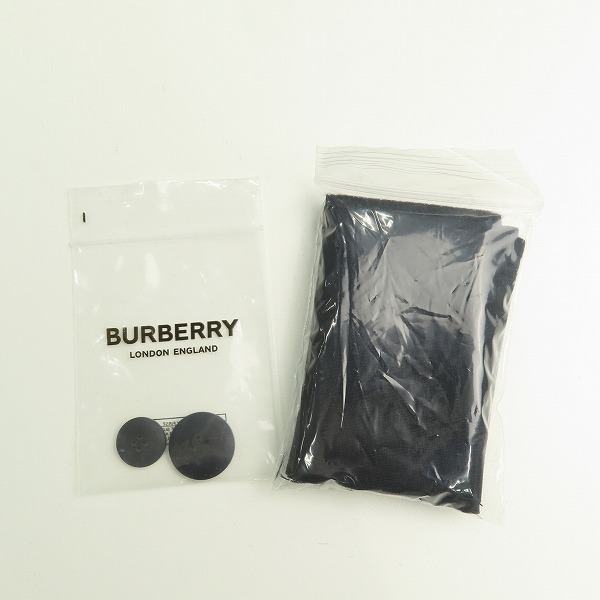実際に弊社で買取させて頂いた【未使用】BURBERRY/バーバリー 2Bテーラードジャケット セットアップ 8022235/48Rの画像 9枚目