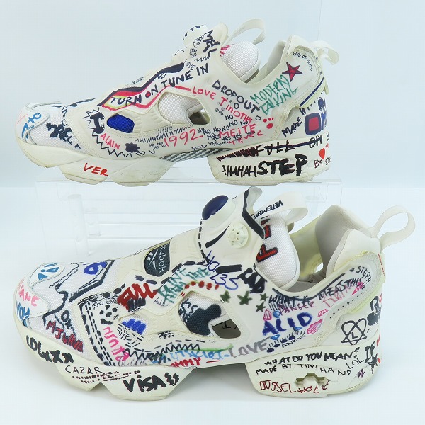 実際に弊社で買取させて頂いたVETEMENTS×Reebok/ヴェトモン×リーボック 17SS INSTAPUMP FURY BS7031/28.5の画像 3枚目