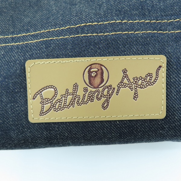 実際に弊社で買取させて頂いたA BATHING APE/アベイシングエイプ デニムパンツ/XLの画像 7枚目