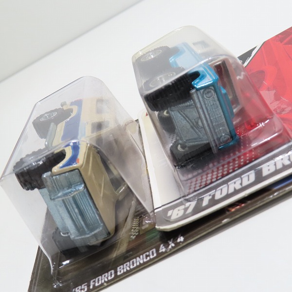 実際に弊社で買取させて頂いた【未開封】Hot Wheels/ホットウィール GARAGE '67 FORD BRONCO/'85 FORD BRONCO 4X4 2点セットの画像 2枚目