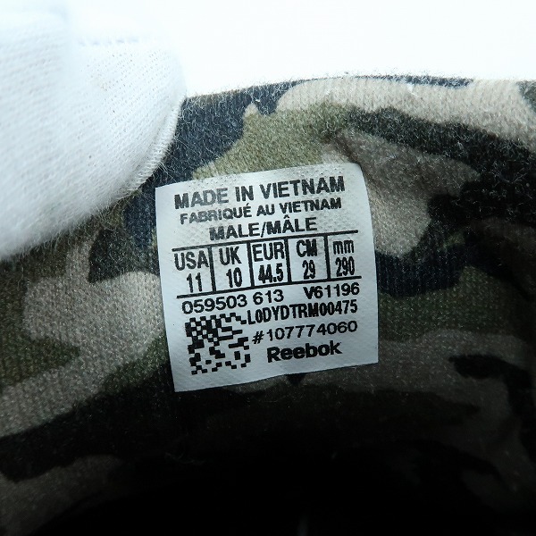 実際に弊社で買取させて頂いたReebok/リーボック SHAQNOSIS BARRACKS/シャックノーシス バラック V61196/29の画像 5枚目