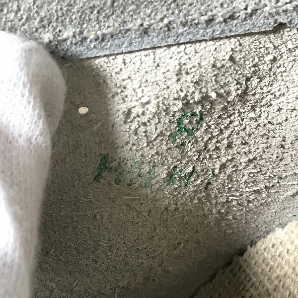 実際に弊社で買取させて頂いたCONVERSE/コンバース 90s/90年代 ワンスター ベルクロ MADE IN JAPAN/日本製 V-3 マスタード/8の画像 5枚目