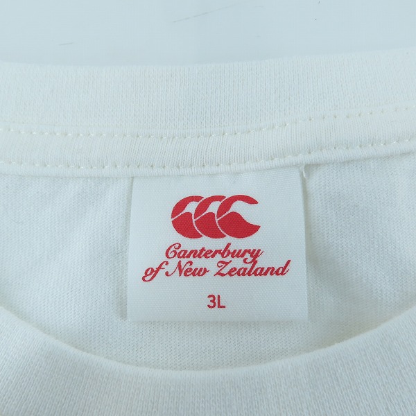 実際に弊社で買取させて頂いたcanterbury/カンタベリー ショートスリーブティーシャツ/RA34122/3Lの画像 2枚目