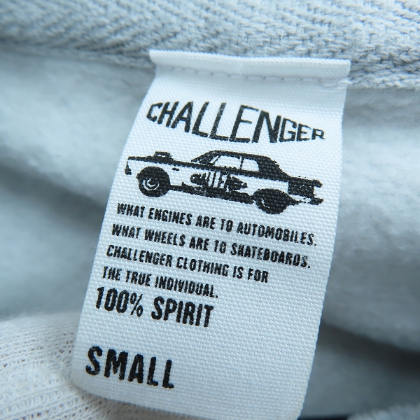 実際に弊社で買取させて頂いたCHALLENGER/チャレンジャー COLLEGE HOODIE/カレッジ フーディ/パーカー/Sの画像 2枚目