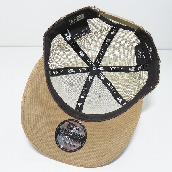 実際に弊社で買取させて頂いたNEW ERA×uniform experiment/ニューエラ×ユニフォームエクスペリメント 9FIFTY SNAP BACK STENCIL LOGO キャップ UE-200086の画像 4枚目