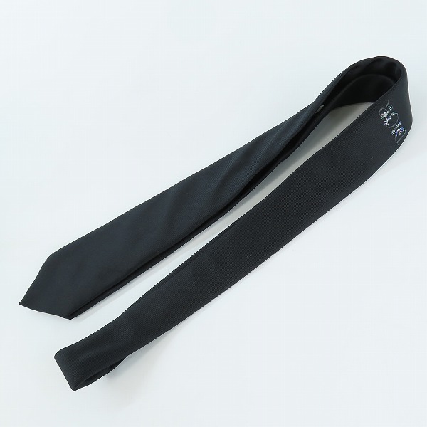 実際に弊社で買取させて頂いたdior/ディオール ロゴ/花柄 ネクタイ ブラック