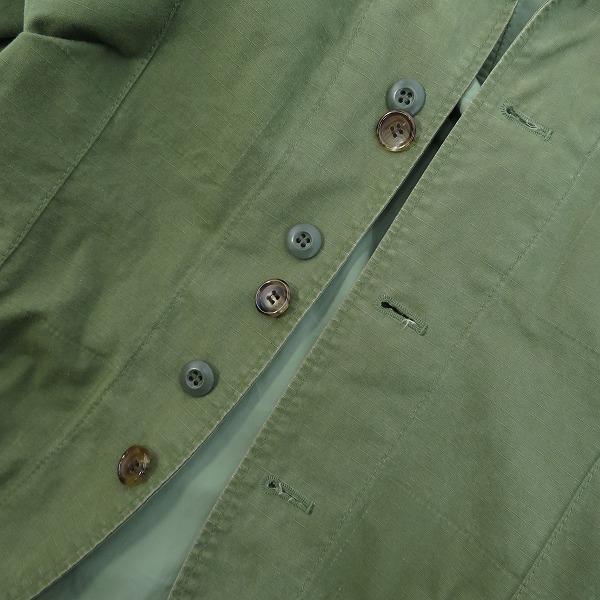 実際に弊社で買取させて頂いたCOMME des GARCONS JUNYA WATANABE MAN/コムデギャルソンジュンヤワタナベマン ワッペン ミリタリージャケット WR-J054/SSの画像 4枚目