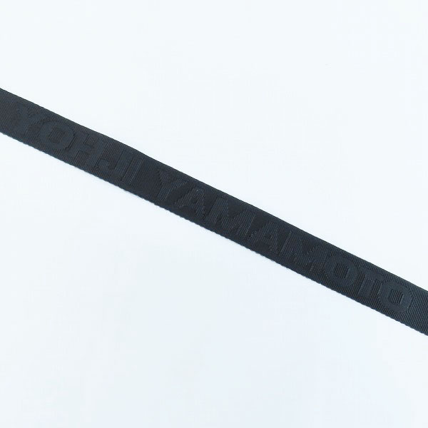 実際に弊社で買取させて頂いたY-3/ワイスリー adidas/アディダス×Yohji Yamamoto/ヨウジヤマモト ロゴ刺繍 ベルト/Lの画像 4枚目