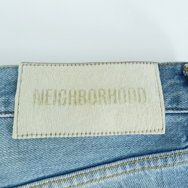 実際に弊社で買取させて頂いたNEIGHBORHOOD/ネイバーフッド 23AW FADE DENIM PANTS 232YTNH-PTM06 Mの画像 6枚目