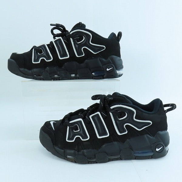 実際に弊社で買取させて頂いたNIKE×AMBUSH/ナイキ×アンブッシュ AIR MORE UP TEMPO LOW SP/エアモアアップテンポ ロー ブラック FB1299-001/28.0の画像 3枚目
