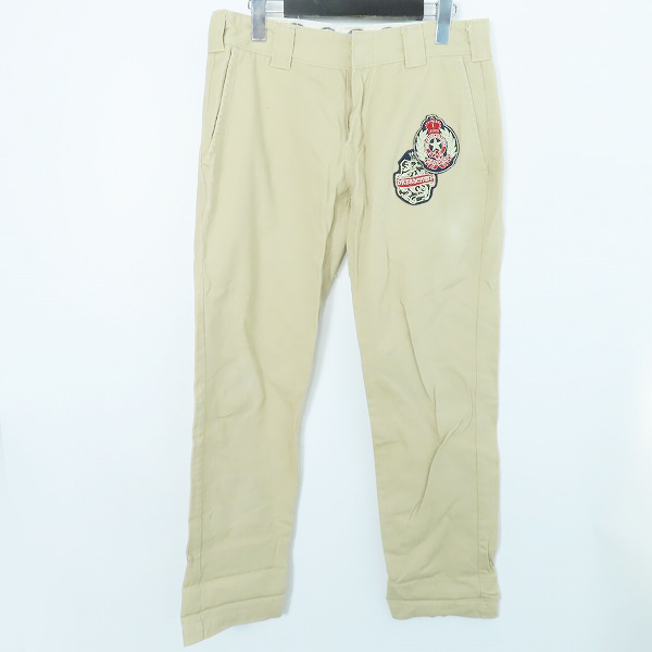 実際に弊社で買取させて頂いたDickies×DRESSCAMP/ディッキーズ×ドレスキャップ 刺繍/ワッペン チノパン /30