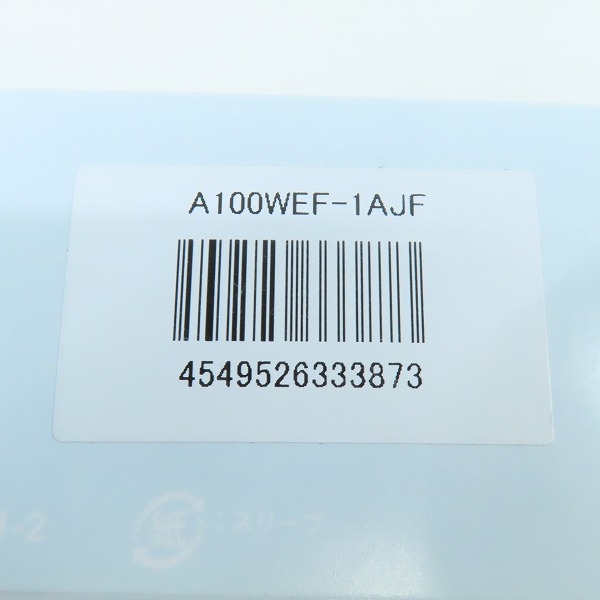 実際に弊社で買取させて頂いたCASIO/カシオ スタンダード クォーツ ステンレス デジタル腕時計 A100WE-1AJFの画像 9枚目