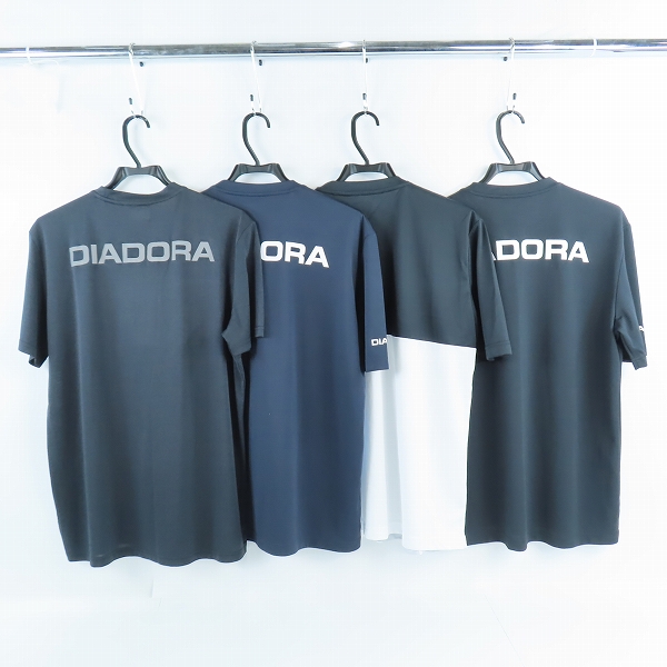 実際に弊社で買取させて頂いたDIADORA/ディアドラ テニスウェア カモフラ柄 等 半袖Tシャツ 4点セットの画像 1枚目