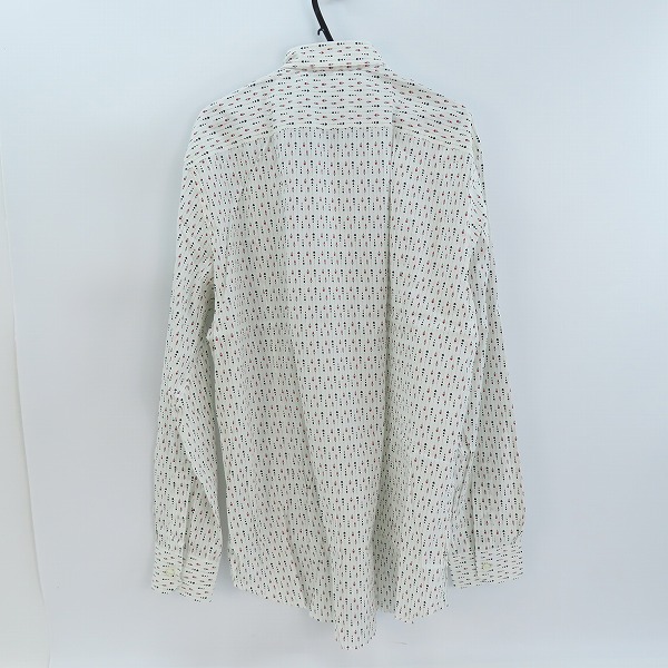 実際に弊社で買取させて頂いた【未使用】ETRO/エトロ トランプ柄 長袖シャツ 212-1Z601-4729/44の画像 1枚目