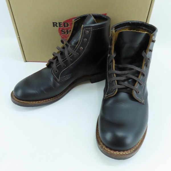 実際に弊社で買取させて頂いたRED WING/レッドウィング ベックマン フラットボックス ブーツ 9060 6.5D