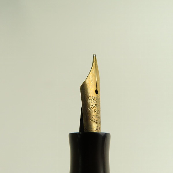 実際に弊社で買取させて頂いた【ジャンク】PARKER/パーカー fountain Geo. S. Parker ヴィンテージ/カナダ製 マーブル柄  万年筆 の画像 3枚目