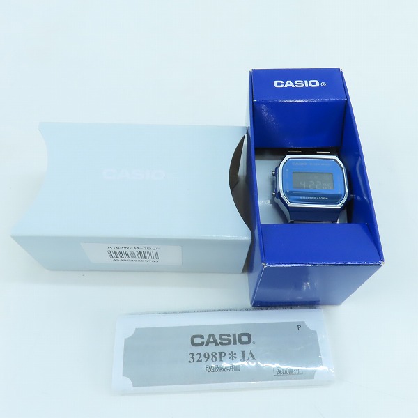実際に弊社で買取させて頂いたCASIO/カシオ デジタル時計/ウォッチ A168WEM-2BJFの画像 7枚目